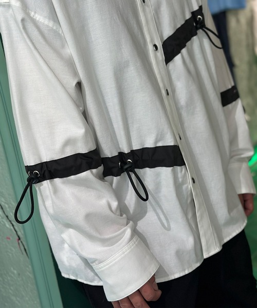 MILKBOY(ミルクボーイ)の「DRAW CORD シャツ(シャツ/ブラウス・レディース・C/B/A・FREE)」の5枚目の写真