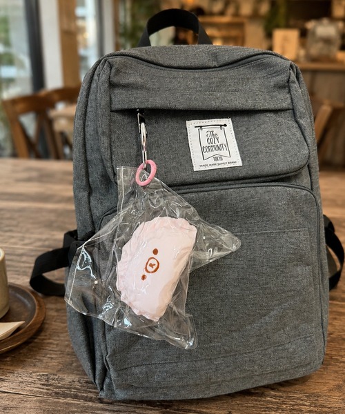 NOLITA LABORATORY(ノリータラボラトリー)の「【 NOLITA / ノリータ 】餃子モチーフ スクイーズ バッグチャーム / キーホルダー / おもしろ雑貨 / チャーム(チャーム・レディース・ピンク/アイボリー・FREE)」の2枚目の写真