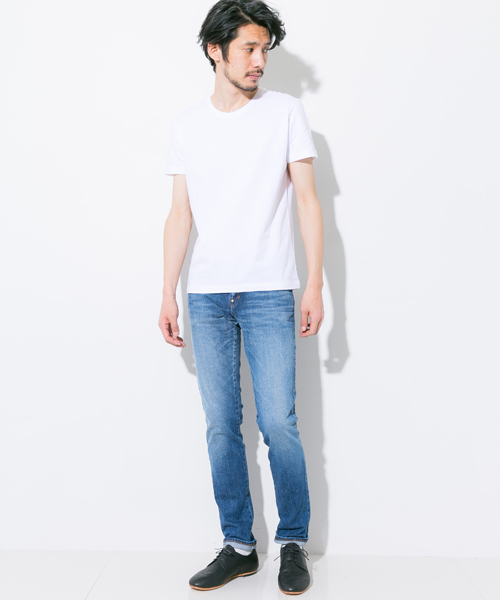 AKM Contemporary（エイケイエムコンテンポラリー）の「【AKM Contemporary】ヘビーコットンクルーネックTEE（Tシャツ/カットソー・メンズ・ブラック/ネイビー/グレー/ホワイト・M/S/L）」の17枚目の写真