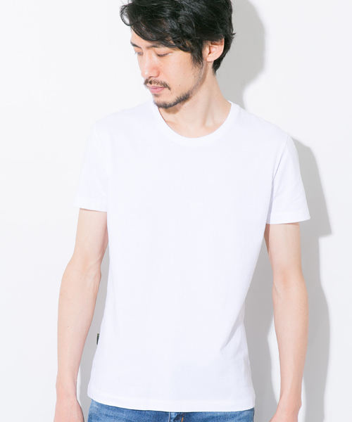 AKM Contemporary（エイケイエムコンテンポラリー）の「【AKM Contemporary】ヘビーコットンクルーネックTEE（Tシャツ/カットソー・メンズ・ブラック/ネイビー/グレー/ホワイト・M/S/L）」の14枚目の写真