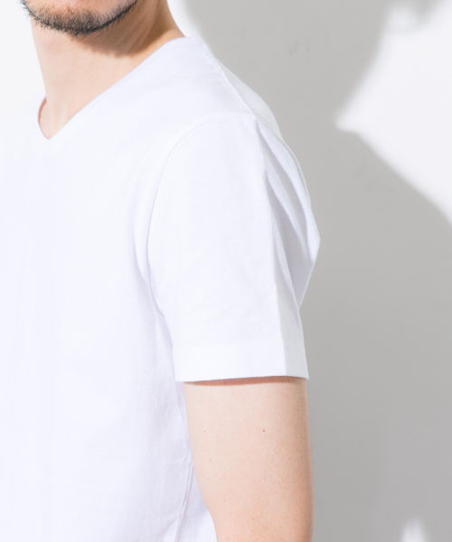 AKM Contemporary（エイケイエムコンテンポラリー）の「【AKM Contemporary】ヘビーコットンクルーネックTEE（Tシャツ/カットソー・メンズ・ブラック/ネイビー/グレー/ホワイト・M/S/L）」の16枚目の写真