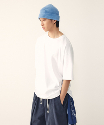 STUDIO TOMBOY（スタジオトムボーイ）の「[ブランド名] メンズ ミニマル刺繍ロゴ半袖Tシャツ_ホワイト_91M6222335（Tシャツ/カットソー）」