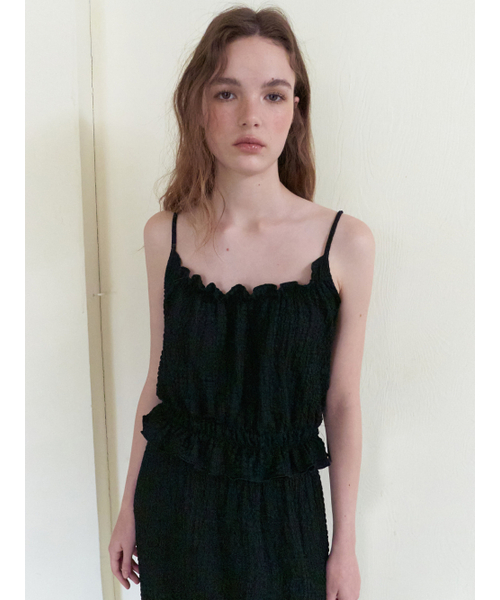 ETMON(エトモン)の「Textured Embo Set, Black(ワンピース・レディース・その他・F)」の3枚目の写真