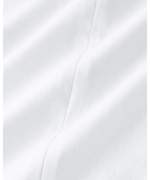 DoCLASSE( ドゥクラッセ)の「パールキーネック・5分袖/スーピマ・DoT(Tシャツ/カットソー・レディース・ダークネイビー/ホワイト/ブラック・M/L/S/LL/3L)」の6枚目の写真