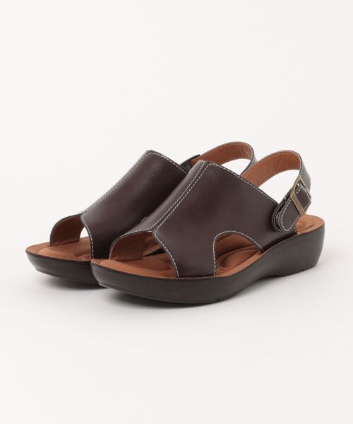 Piedi Nudi(ピエディヌーディ)の「SHOP select 軽量 2WAY サボミュール(サンダル・レディース・ホワイト/ブラック/キャメル/ダークブラウン・M/LL/L/S)」の1枚目の写真