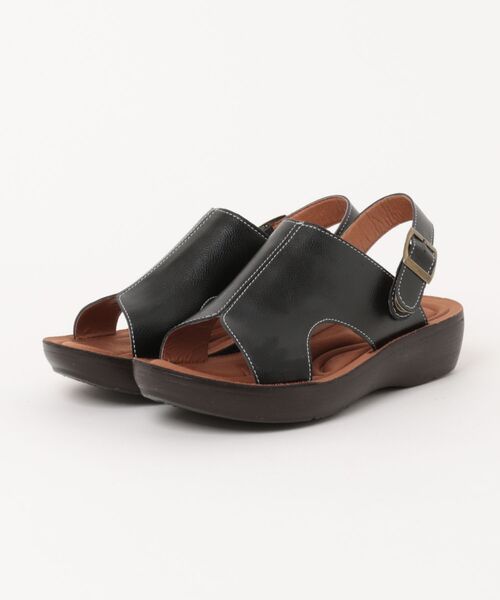 Piedi Nudi(ピエディヌーディ)の「SHOP select 軽量 2WAY サボミュール(サンダル・レディース・ホワイト/ブラック/キャメル/ダークブラウン・M/LL/L/S)」の4枚目の写真