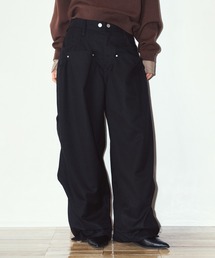【Knuth Marf】cling draped pants KM26EAG04