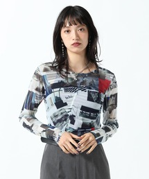 シャーリングシアーソウガラロングスリーブ
