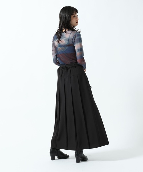 PAGEBOY（ページボーイ）の「シャーリングシアーソウガラロングスリーブ（その他トップス・レディース・ホワイト系その他/グレー系その他/ブルー系その他・FREE）」の14枚目の写真