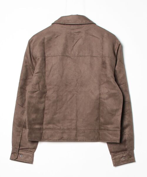 BANANA REPUBLIC FACTORY STORE(バナナリパブリック ファクトリーストア)の「BANANA REPUBLIC FACTORY STORE ヴィーガンスエードジップジャケット(その他アウター・メンズ・ベージュ・XL/S/M/L)」の2枚目の写真