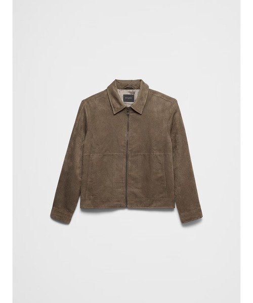BANANA REPUBLIC FACTORY STORE(バナナリパブリック ファクトリーストア)の「BANANA REPUBLIC FACTORY STORE ヴィーガンスエードジップジャケット(その他アウター・メンズ・ベージュ・XL/S/M/L)」の6枚目の写真