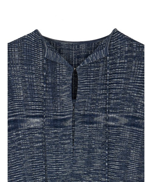 Ameri(アメリ)の「FRINGE CARDIGAN WITH CAMISOLE(その他トップス・レディース・グレー/ネイビー/パープル・FREE)」の13枚目の写真