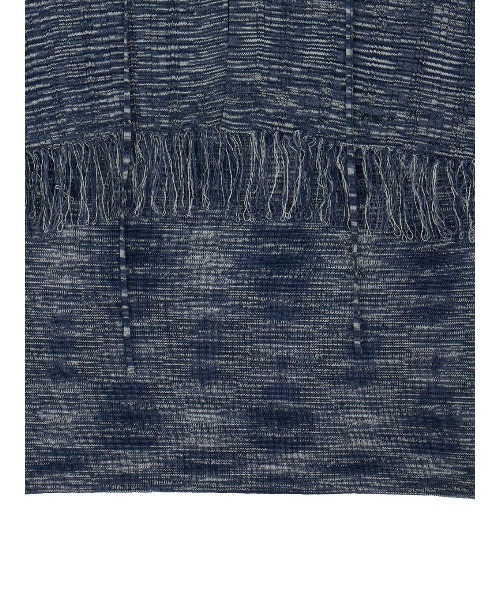Ameri(アメリ)の「FRINGE CARDIGAN WITH CAMISOLE(その他トップス・レディース・グレー/ネイビー/パープル・FREE)」の4枚目の写真