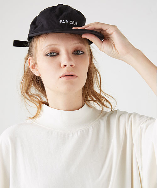 MOUSSY（マウジー）の「LINEN CAP（キャップ・レディース・ベージュ/ブラック/ホワイト/ライトブラック/ブルー・FREE）」の3枚目の写真