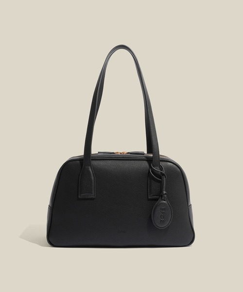 E'POR(エポール)の「【E'POR】TWO BOSTON BAG Medium/撥水・26AW新型(ハンドバッグ・レディース・ブラック/ダークブラウン・FREE)」の22枚目の写真