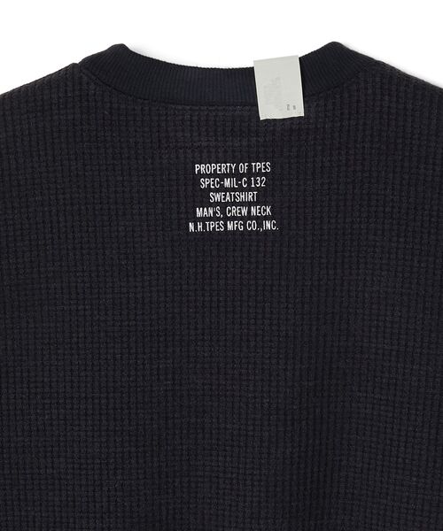 N.HOOLYWOOD TEST PRODUCT EXCHANGE SERVICE(N.ハリウッド テストプロダクト エクスチェンジサービス)の「CREW NECK SWEATSHIRT(Tシャツ/カットソー・メンズ・ホワイト/ベージュ/ブラック・36/38/40/42)」の10枚目の写真