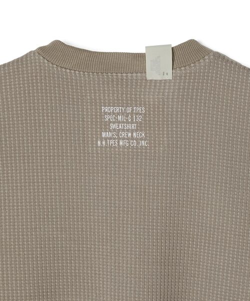 N.HOOLYWOOD TEST PRODUCT EXCHANGE SERVICE(N.ハリウッド テストプロダクト エクスチェンジサービス)の「CREW NECK SWEATSHIRT(Tシャツ/カットソー・メンズ・ホワイト/ベージュ/ブラック・36/38/40/42)」の14枚目の写真