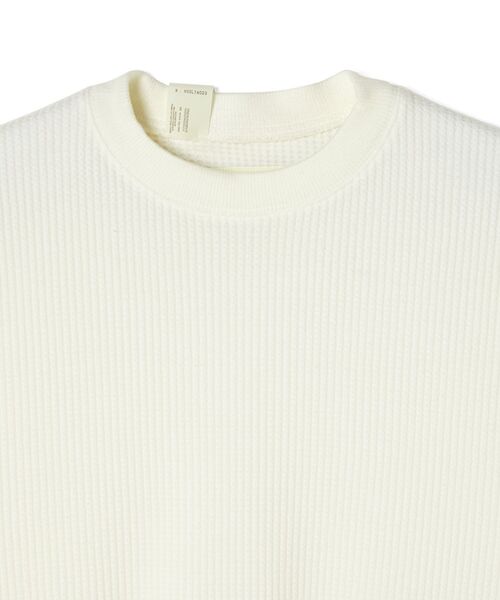 N.HOOLYWOOD TEST PRODUCT EXCHANGE SERVICE(N.ハリウッド テストプロダクト エクスチェンジサービス)の「CREW NECK SWEATSHIRT(Tシャツ/カットソー・メンズ・ホワイト/ベージュ/ブラック・36/38/40/42)」の4枚目の写真