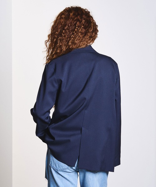 ROSE BUD(ローズバッド)の「TAILORED JACKET(テーラードジャケット・レディース・ブラウン/ネイビー・S/M)」の5枚目の写真