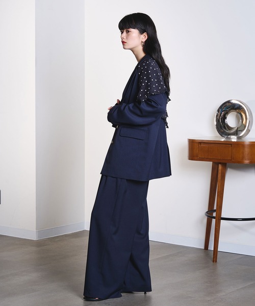 ROSE BUD(ローズバッド)の「TAILORED JACKET(テーラードジャケット・レディース・ブラウン/ネイビー・S/M)」の19枚目の写真