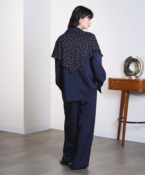 ROSE BUD(ローズバッド)の「TAILORED JACKET(テーラードジャケット・レディース・ブラウン/ネイビー・S/M)」の20枚目の写真