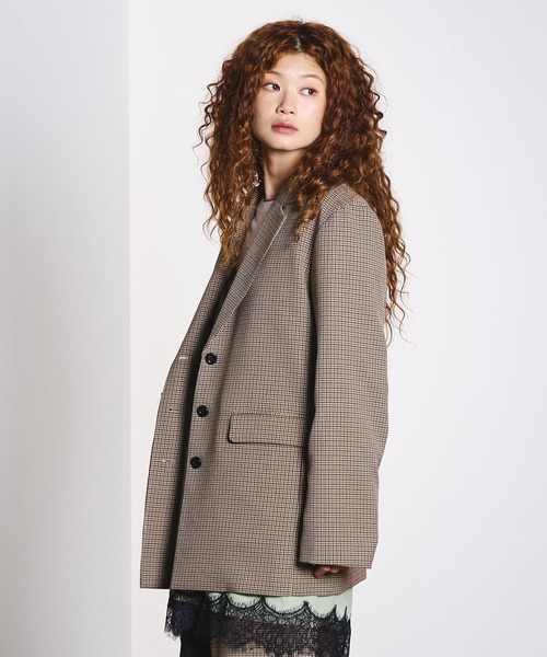 ROSE BUD(ローズバッド)の「TAILORED JACKET(テーラードジャケット・レディース・ブラウン/ネイビー・S/M)」の22枚目の写真