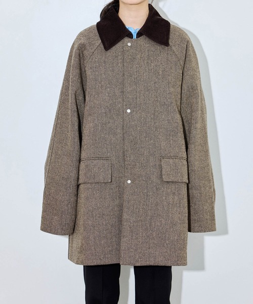 ADAM ET ROPE'（アダムエロペ）の「ライトツィードカバーオール（カバーオール・レディース・ブラウン・36/38）」の12枚目の写真