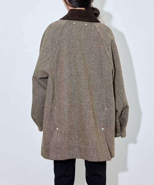 ADAM ET ROPE'（アダムエロペ）の「ライトツィードカバーオール（カバーオール・レディース・ブラウン・36/38）」の14枚目の写真