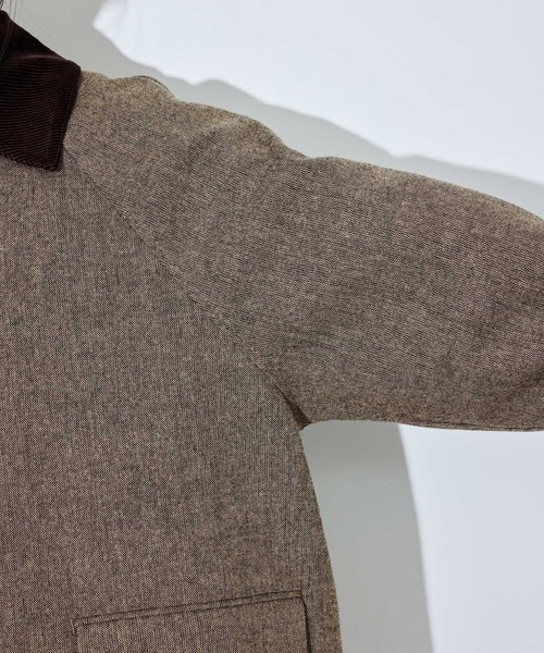 ADAM ET ROPE'（アダムエロペ）の「ライトツィードカバーオール（カバーオール・レディース・ブラウン・36/38）」の16枚目の写真