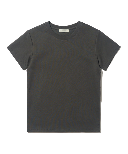 CARGOBROS FOR WOMAN（カーゴブロスフォーウィメン）の「ドットシースルーロングスリーブレイヤード半袖Tシャツセット（ブラック/チャコール）（Tシャツ/カットソー・レディース・その他・FREE）」の3枚目の写真