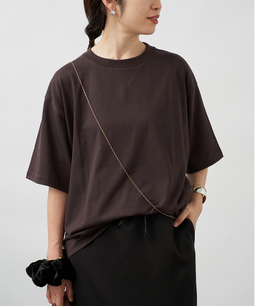 VERMEIL par iena(ヴェルメイユパーイエナ)の「MEAN MACHINE AGE ミーンマシーンエイジ 別注Tシャツ(Tシャツ/カットソー・レディース・ピンク/ブラウン・SMALL/LARGE)」の15枚目の写真
