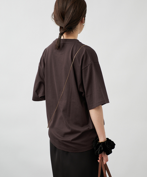 VERMEIL par iena(ヴェルメイユパーイエナ)の「MEAN MACHINE AGE ミーンマシーンエイジ 別注Tシャツ(Tシャツ/カットソー・レディース・ピンク/ブラウン・SMALL/LARGE)」の17枚目の写真
