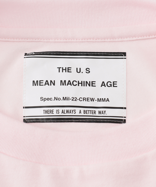 VERMEIL par iena(ヴェルメイユパーイエナ)の「MEAN MACHINE AGE ミーンマシーンエイジ 別注Tシャツ(Tシャツ/カットソー・レディース・ピンク/ブラウン・SMALL/LARGE)」の4枚目の写真