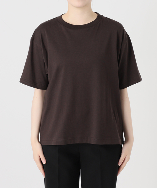 VERMEIL par iena(ヴェルメイユパーイエナ)の「MEAN MACHINE AGE ミーンマシーンエイジ 別注Tシャツ(Tシャツ/カットソー・レディース・ピンク/ブラウン・SMALL/LARGE)」の6枚目の写真