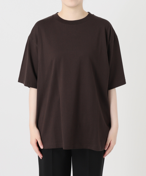 VERMEIL par iena(ヴェルメイユパーイエナ)の「MEAN MACHINE AGE ミーンマシーンエイジ 別注Tシャツ(Tシャツ/カットソー・レディース・ピンク/ブラウン・SMALL/LARGE)」の7枚目の写真