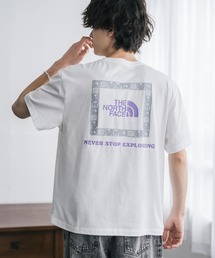 THE NORTH FACE ザ・ノースフェイス U CAMP BOX LOGO RELAXED SS TEE GRAPHIC - AP バックプリントTシャツ