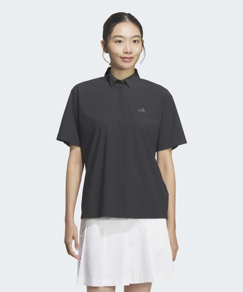 adidas(アディダス)の「アルティメット365ツアー クライマクール 半袖 ポロシャツ【adidas Golf/アディダスゴルフ】(ポロシャツ・レディース・ブラック・LARGE/MEDIUM/SMALL/X-LARGE/X-SMALL)」の1枚目の写真