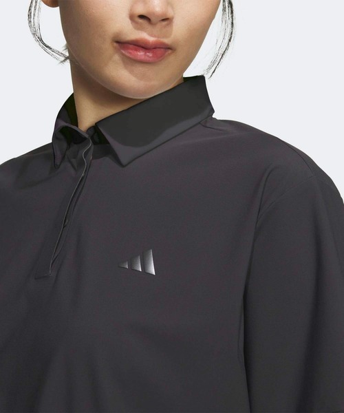 adidas(アディダス)の「アルティメット365ツアー クライマクール 半袖 ポロシャツ【adidas Golf/アディダスゴルフ】(ポロシャツ・レディース・ブラック・LARGE/MEDIUM/SMALL/X-LARGE/X-SMALL)」の3枚目の写真