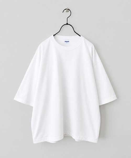 CALIFORNIA OUTFITTERS(カリフォルニア アウトフィッターズ)の「C 7D76 クロップドTシャツ(Tシャツ/カットソー・メンズ・ホワイト/ブラック・L/M)」の2枚目の写真