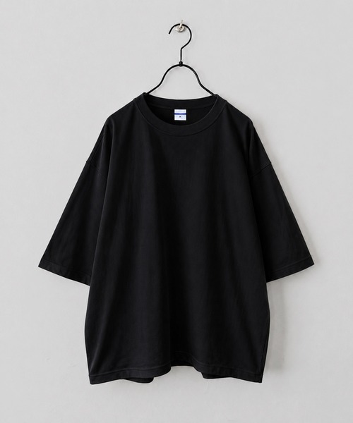 CALIFORNIA OUTFITTERS(カリフォルニア アウトフィッターズ)の「C 7D76 クロップドTシャツ(Tシャツ/カットソー・メンズ・ホワイト/ブラック・L/M)」の1枚目の写真