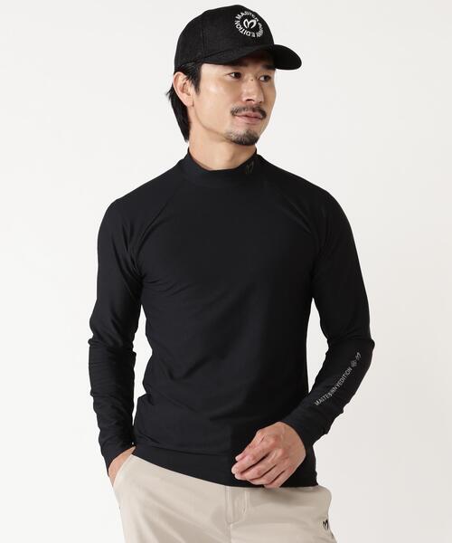 MASTER BUNNY EDITION(マスターバニーエディション)の「【MASTER BUNNY EDITION】ブリスター鹿の子長袖ハイネックカットソー(Tシャツ/カットソー・メンズ・ホワイト/グレー系その他/ブラック・LARGE/X-LARGE/XX-LARGE/MEDIUM)」の4枚目の写真
