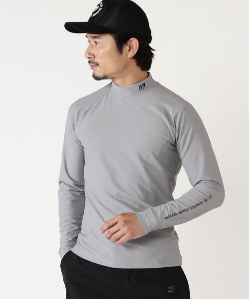 MASTER BUNNY EDITION(マスターバニーエディション)の「【MASTER BUNNY EDITION】ブリスター鹿の子長袖ハイネックカットソー(Tシャツ/カットソー・メンズ・ホワイト/グレー系その他/ブラック・LARGE/X-LARGE/XX-LARGE/MEDIUM)」の14枚目の写真