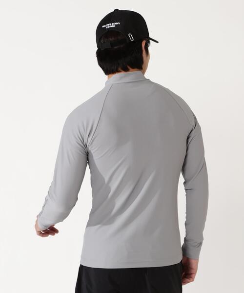 MASTER BUNNY EDITION(マスターバニーエディション)の「【MASTER BUNNY EDITION】ブリスター鹿の子長袖ハイネックカットソー(Tシャツ/カットソー・メンズ・ホワイト/グレー系その他/ブラック・LARGE/X-LARGE/XX-LARGE/MEDIUM)」の16枚目の写真