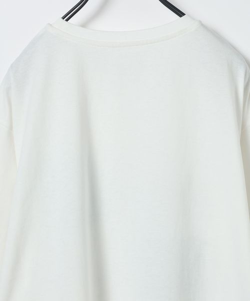JEANASIS（ジーナシス）の「【HONGAMA】プリントTEE SS/1061794（Tシャツ/カットソー・レディース・ホワイト/グレー/ブラウン・FREE）」の10枚目の写真