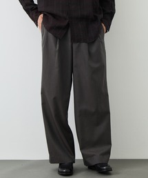 marka（マーカ）の「【MARKAWARE/marka/マーカ】DOUBLE PLEATED MILITARY TROUSERS（スラックス）」