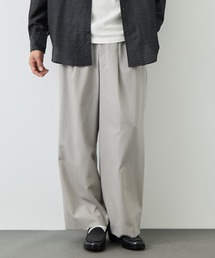 marka（マーカ）の「【MARKAWARE/marka/マーカ】DOUBLE PLEATED MILITARY TROUSERS（スラックス）」