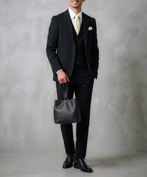TETE HOMME(テットオム)の「【WEB限定】Split Leather One Handle Drawstring Bag / スプリットレザー ワンハンドル 巾着バッグ(ハンドバッグ・レディース・ブラック・FREE)」の17枚目の写真