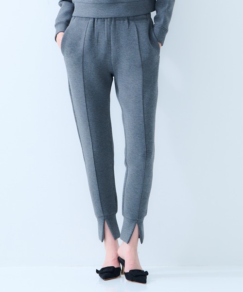 Chesty（チェスティー）の「sweat pants〈セットアップ対応〉（スウェットパンツ・レディース・ブラック/オフホワイト/グレー・0/1）」の5枚目の写真