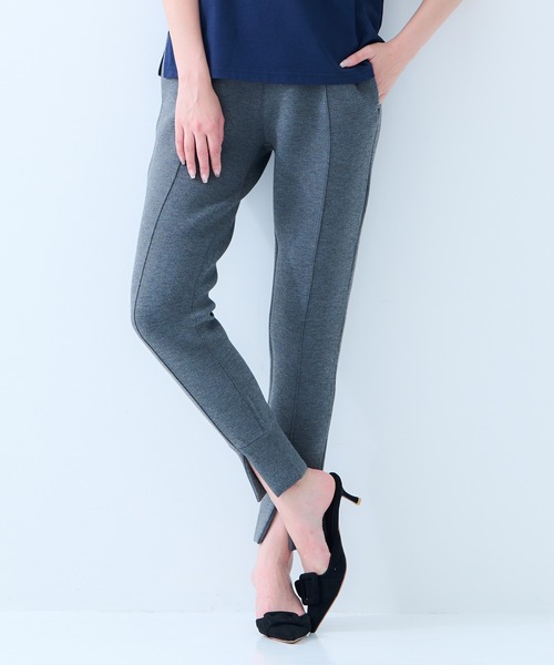 Chesty（チェスティー）の「sweat pants〈セットアップ対応〉（スウェットパンツ・レディース・ブラック/オフホワイト/グレー・0/1）」の7枚目の写真
