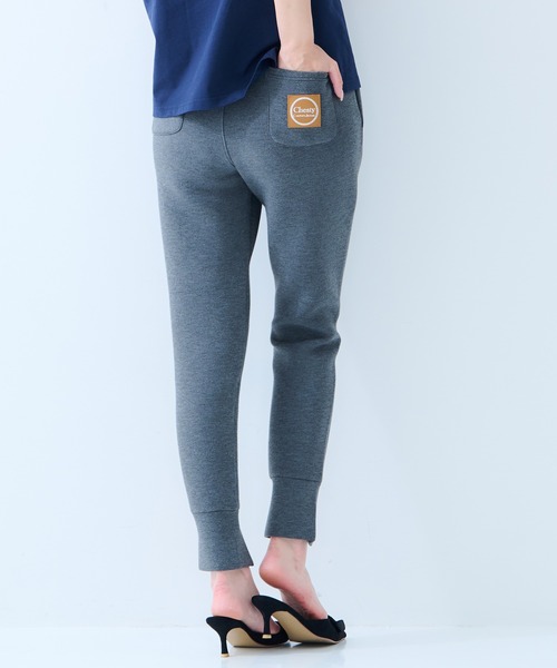 Chesty（チェスティー）の「sweat pants〈セットアップ対応〉（スウェットパンツ・レディース・ブラック/オフホワイト/グレー・0/1）」の4枚目の写真